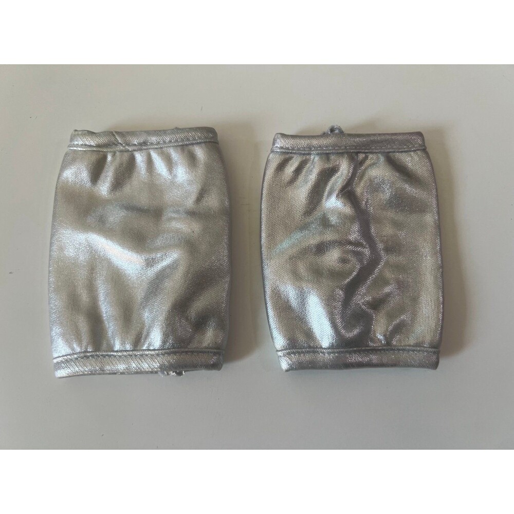 Child Wonder Woman Silver Arm Bands Kids Halloween Costume sz 3-10